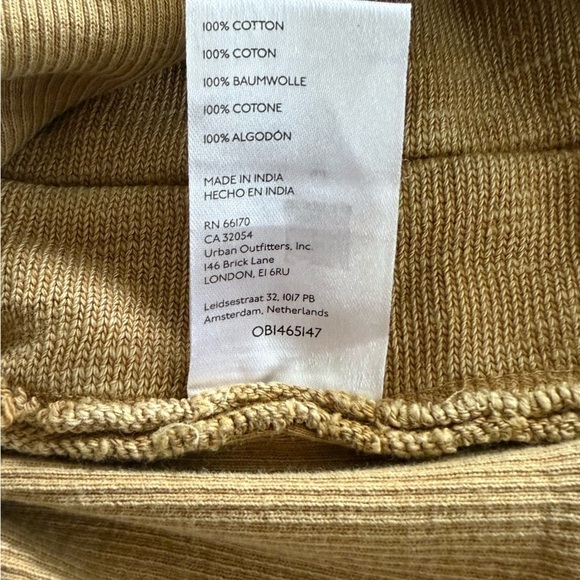 NWT Anthropologie Pilcro Cut-Off Sweatshirt Moss Top, Small - Picture 6 of 8